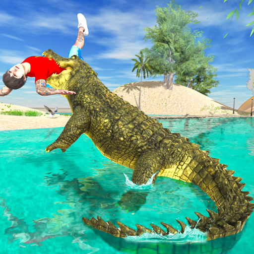 Wild Crocodile Attack Games logo