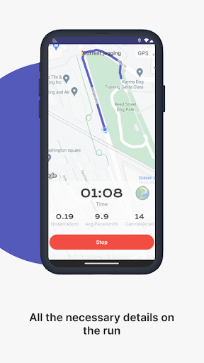 Running tracker Screen 2