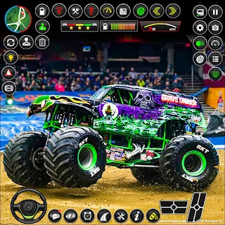 Monster Truck Driving Game 3D