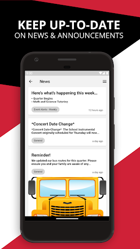 Android application Cocke County High screenshort