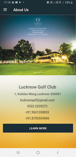 Lucknow Golf Club (LGC) Screen 2