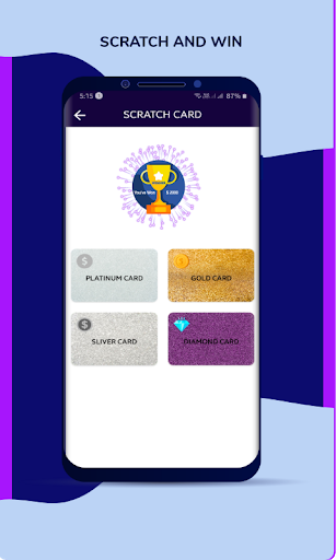 Scratch and Win cash and win diamond