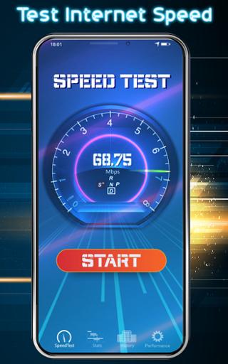 Android application Internet Speed Test: Wifi Test screenshort