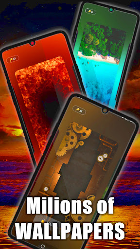 Cloudy Sunrise Live Wallpaper Screen 2