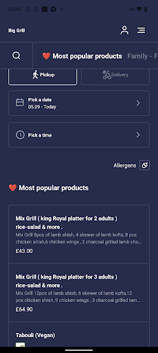 Big Grill Screen 3