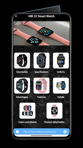 HW 22 Smart Watch Guide Screen 2