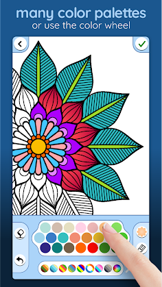 Coloring Pages Book for Adults - Screenshot 1