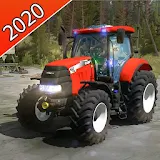 Real Tractor Farming Game:Village life 2020 icon