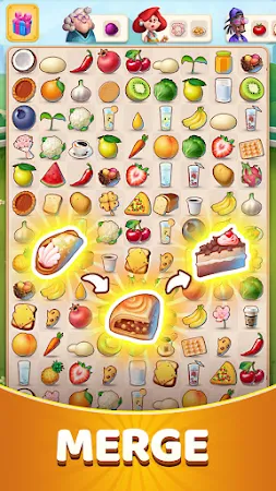 Game screenshot Chef Merge - Fun Match Puzzle mod apk