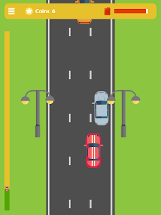 Screenshot des Autobahnspiels