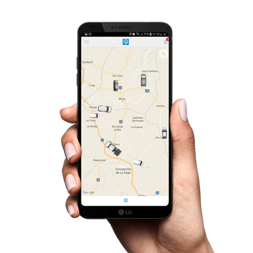 Android application ProGPS screenshort