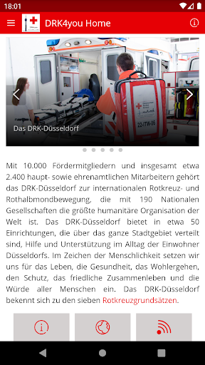 Android application DRK4you screenshort