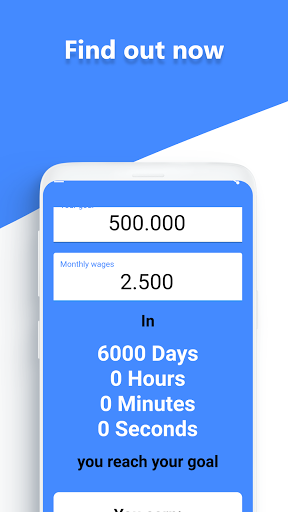 Earnings statistics Screen 3