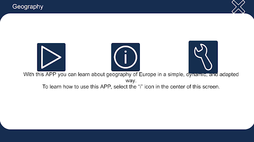 Geography for low vision Screen 3