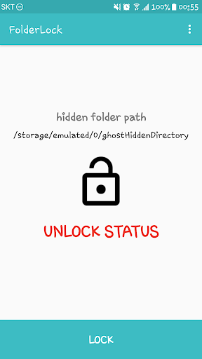 Android application 폴더잠금 – 동영상, 사진, 파일 숨기기 screenshort
