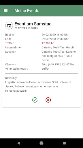 MyDistroApp Screen 2