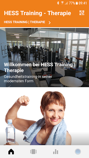 Android application HESS Training - Therapie screenshort