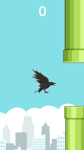 Android application Gelappy Bird Go! screenshort