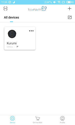 Android application Kurumi Robot screenshort