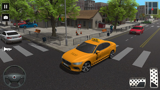 Taxi Simulator 3D - Taxi Games  screenshots 4