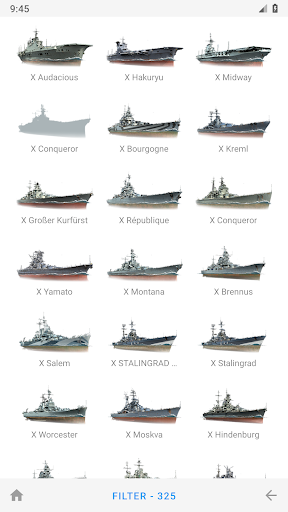 Statistics for World of Warshi
