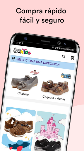 Android application CalzaKids screenshort