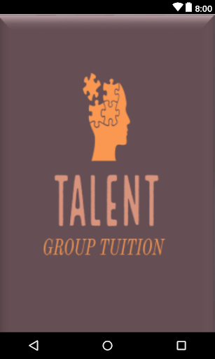 Android application Talent Group Tuition screenshort