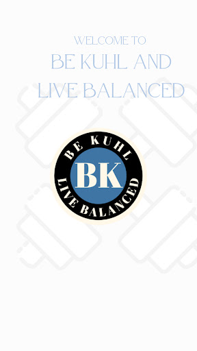 Android application Be Kuhl and Live Balanced screenshort