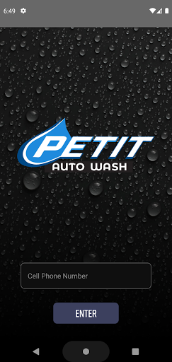 Android application Petit Auto Wash screenshort