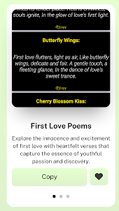 Love Poems & Romantic Messages
