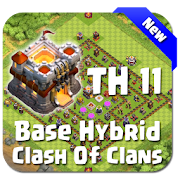 Maps COC TH 11 Hybrid Base