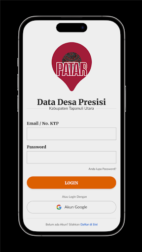 PATAR - Data Desa Presisi Screen 2