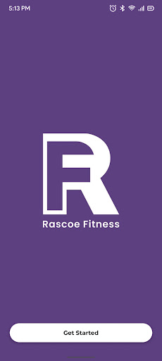 Android application Rascoe Fitness App screenshort