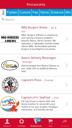 Boone Delivery Screen 2