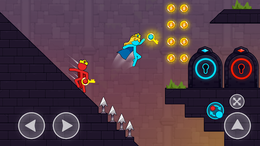 Red And Blue Stickman 1.0.10 screenshots 3