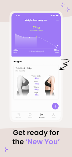 Delite - Meal Planner Screen 2