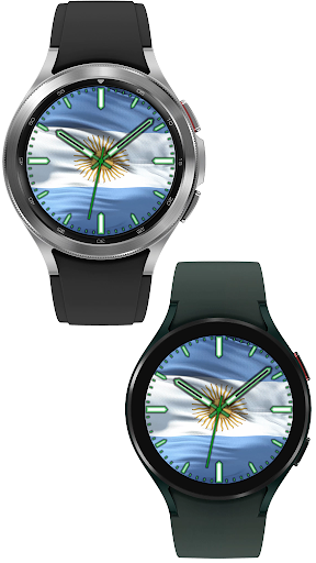 Argentina Flag Watch Face Screen 2