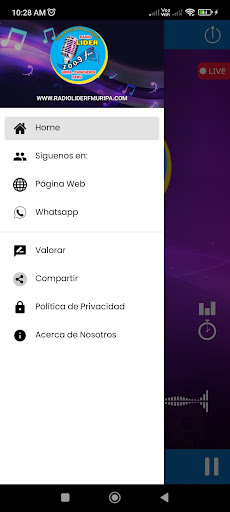Radio Lider 100.9 FM Screen 2