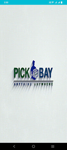 Android application Delivery Partner Pickbay screenshort