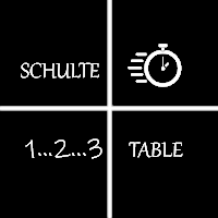 Speed reading - Schulte Table