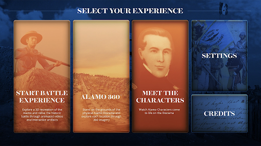Android application DHS Presents: Alamo Diorama screenshort