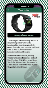 morepro fitness tracker help