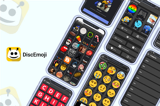 Android application DiscEmoji - discord emoji screenshort
