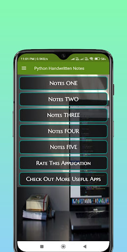 Python Handwritten Notes Screen 2