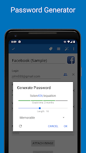 Password Manager SafeInCloud ℗ Screenshot