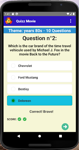 AlgoPole Quizz Movie Screen 2