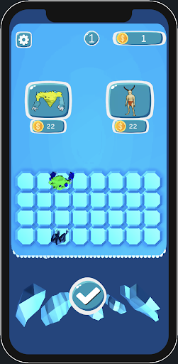 Android application Merge Beasts- Ice Battle screenshort