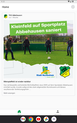 TSV Abbehausen Screen 3
