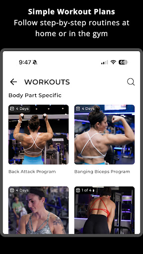 Screenshot of Freshman Fitness