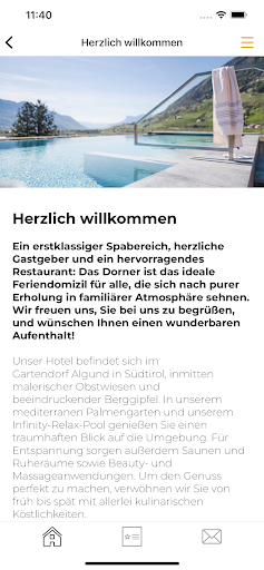 Hotel Das Dorner Screen 2